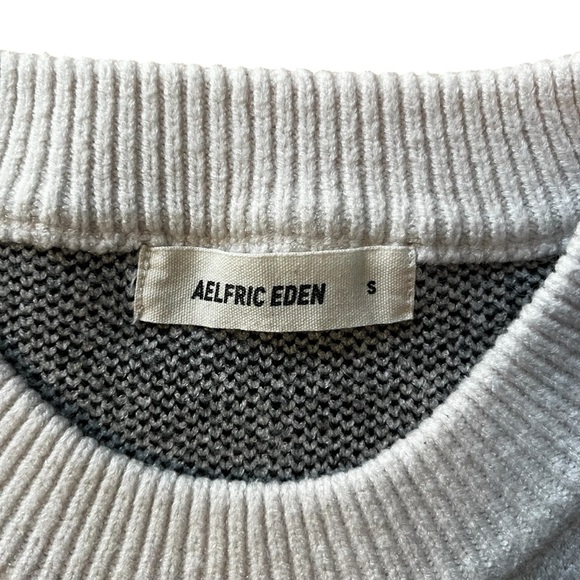 Aelfric Eden Dinosaur Cartoon Pattern Knit Sweater Men’s Small - Picture 3 of 6